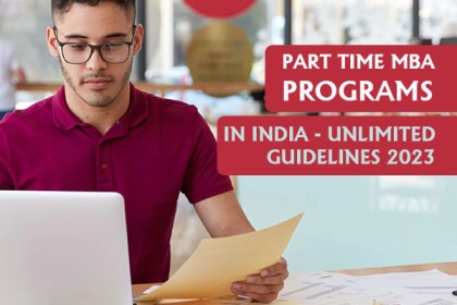 Part Time MBA Programs in India - Unlimited guidelines