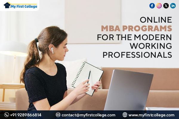 Online MBA Programs for the Modern Working Professionals